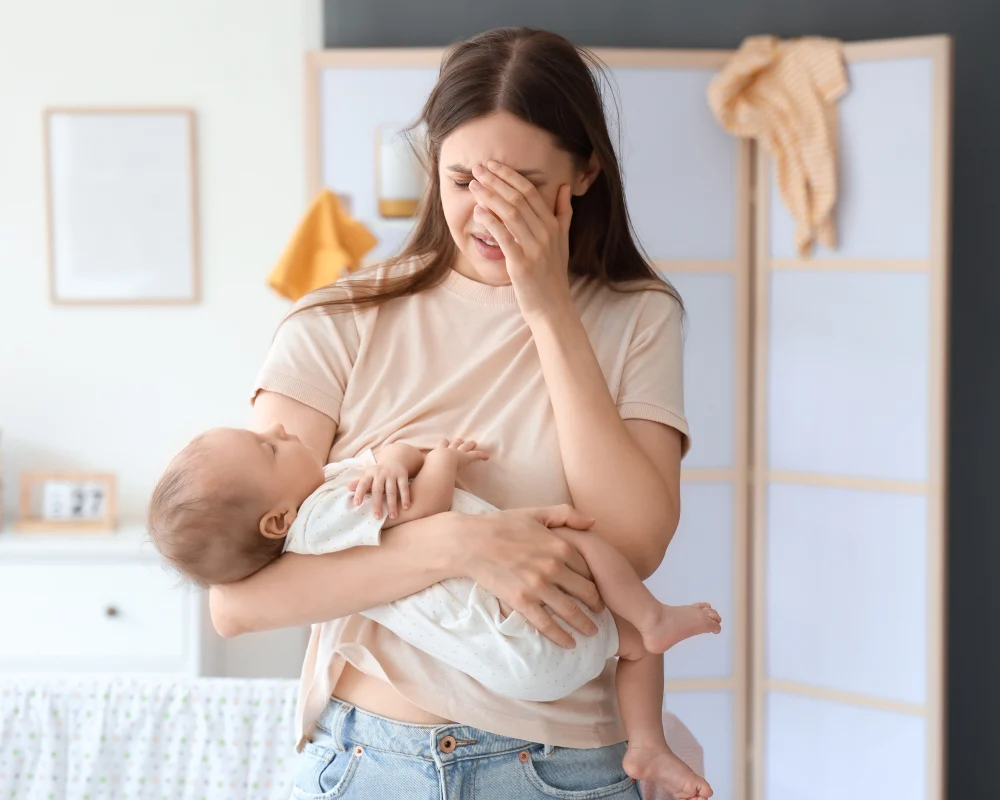 Différence entre baby blues et burnout parental